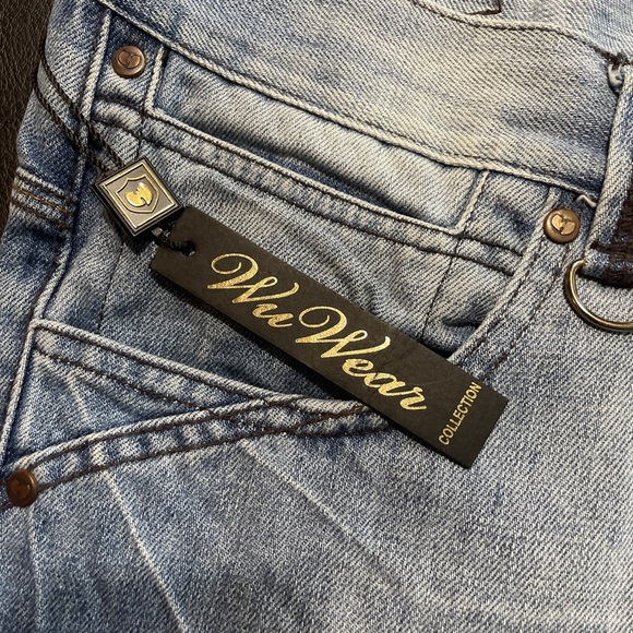 Wu Tang Wu Wear Vintage Jeans 36/36. New With Tags. Baggy Fit - Picture 6 of 12